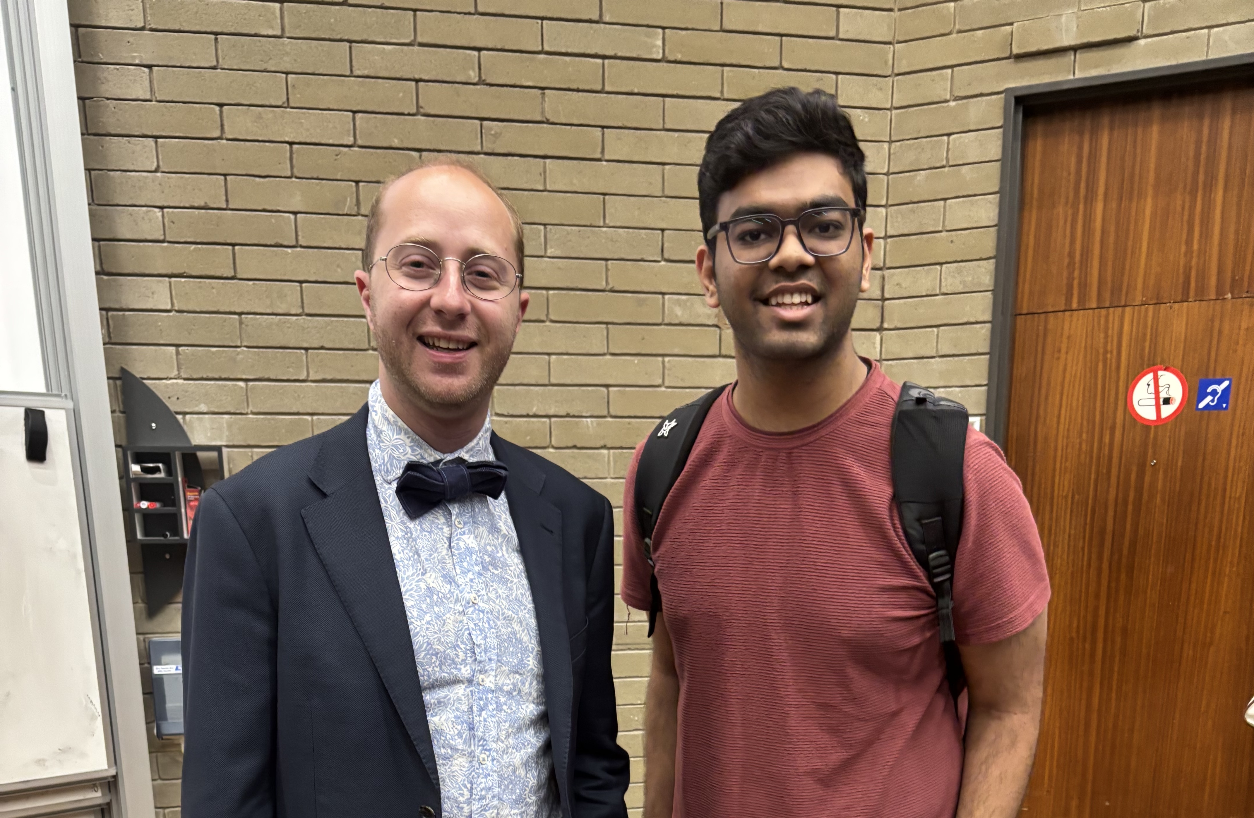 Photo with Dr Cohney.